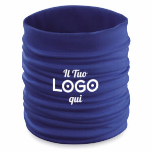 Scaldacollo personalizzabile con logo in poliestere morbido ed elastico