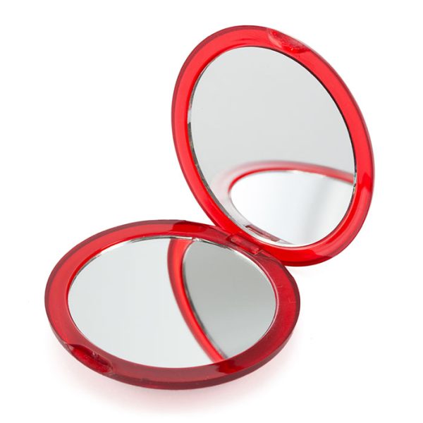 Specchio Doppio pieghevole personalizzabile con LOGO