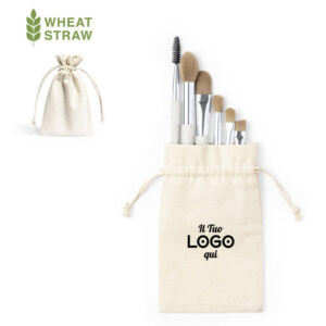 Set di pennelli per il trucco personalizzabile con logo