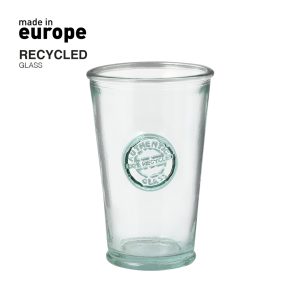 Bicchiere in vetro riciclato personalizzato con LOGO 300ml
