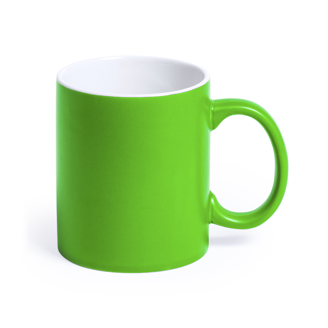 Mug colorata personalizzata con LOGO interno bianco