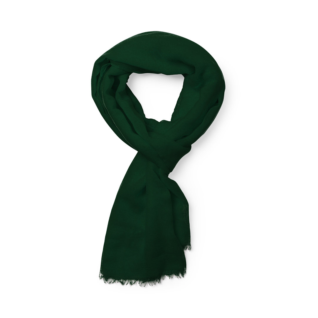 Morbido foulard personalizzabile con logo in viscosa