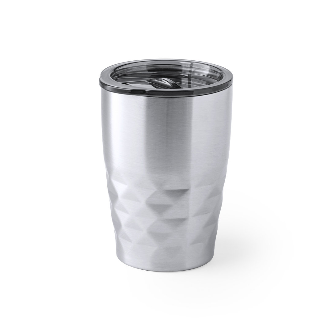 Bicchiere Termica acciaio inox doppio strato personalizzato 350ml