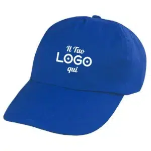 Cappellino baseball 5 pannelli personalizzabile con logo aziendale