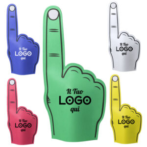 Mano Gigante per tifare allo stadio personalizzabile con logo