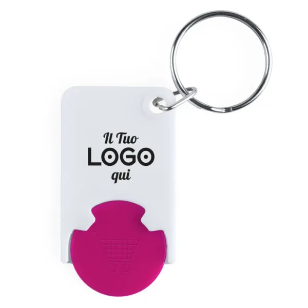 Portachiavi con gettone personalizzabili con logo
