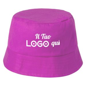 Cappello pescatore in cotone personalizzabile con logo