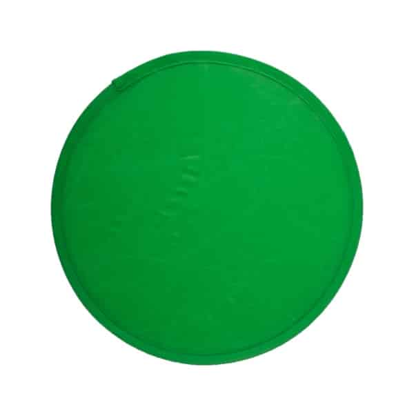 Frisbee pieghevole 24 cm diam. personalizzabile con logo in nylon con custodia