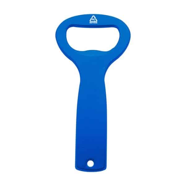 apribottiglie metallo personalizzato alluminio riciclato AAP808067 blu