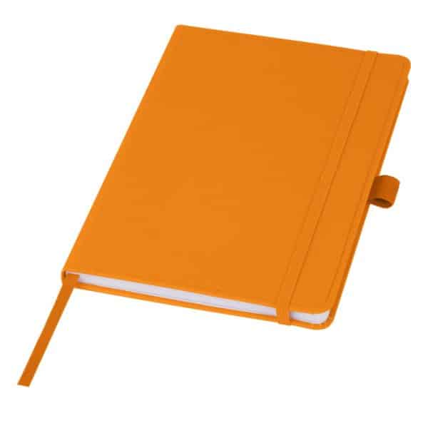 Block notes personalizzati con logo con copertina in plastica riciclata - fogli a righe