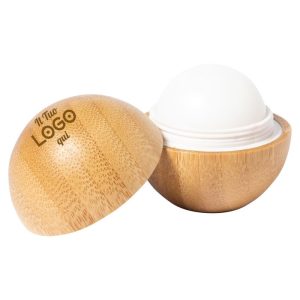 Burro Cacao personalizzato con LOGO a pallina in bamboo