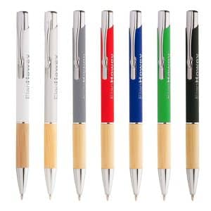 penna legno metallo personalizzata AAP800505