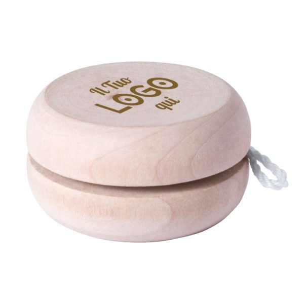 Yo-yo personalizzato con LOGO in legno