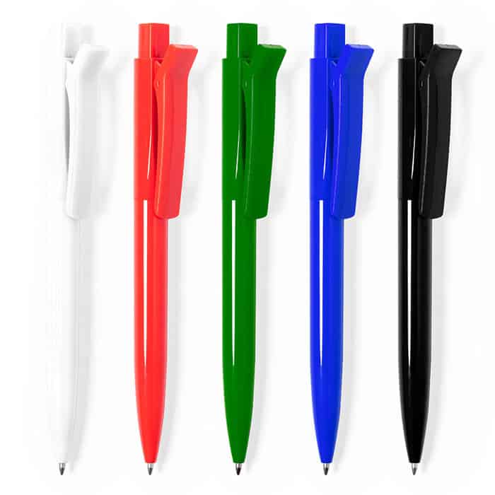 Colori disponibili della penna personalizzata con clip per tasca