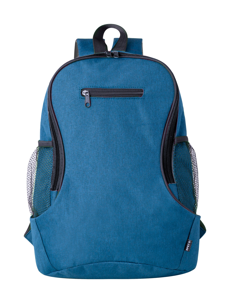 Zaino in poliestere 300D RPET personalizzabile con logo