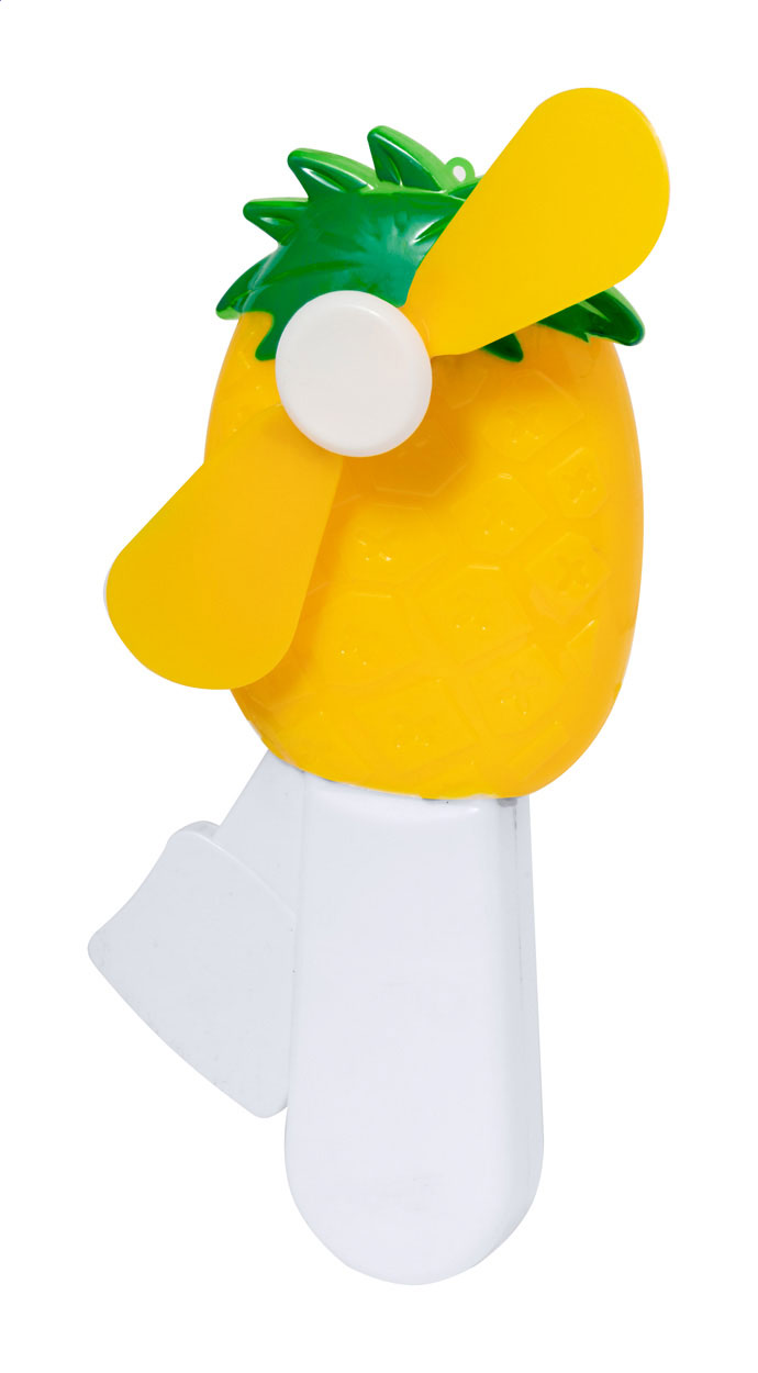 Ventilatore manuale a pressione a forma di frutta personalizzabile con logo