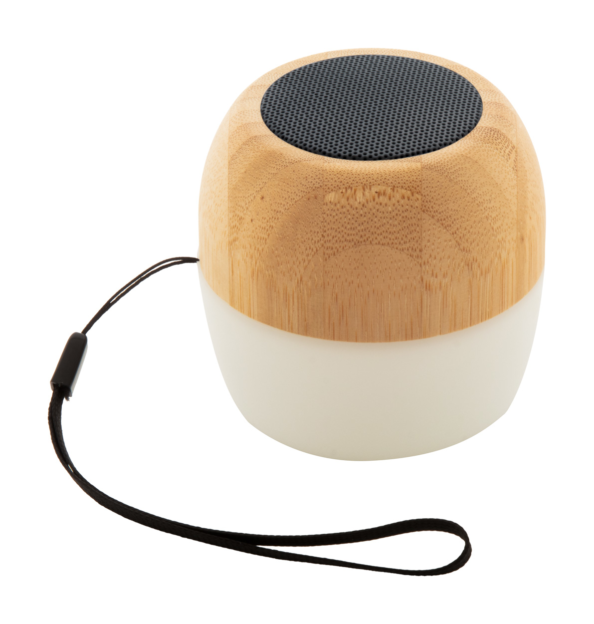 Speaker Bluetooth in plastica riciclata e bambù