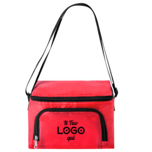 Borsa termica personalizzabile con logo in poliestere