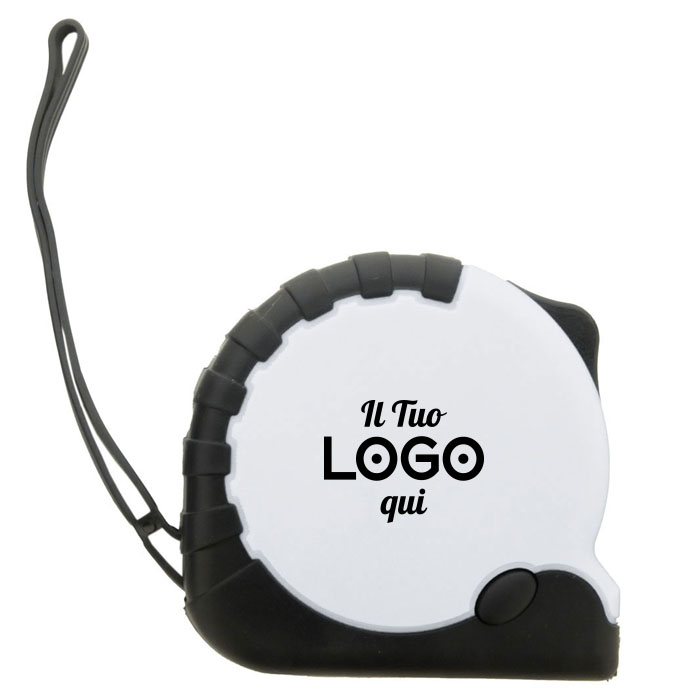 Flessometro 3m personalizzabile con logo in plastica riciclata Flessometro 3m personalizzabile con logo in plastica riciclata