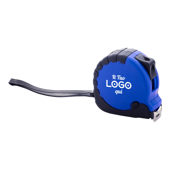 Flessometro 5 m in plastica ABS riciclata personalizzabile con logo Flessometro 5 m in plastica ABS riciclata personalizzabile con logo