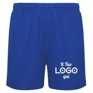 Pantaloncini sportivi unisex personalizzabili con logo