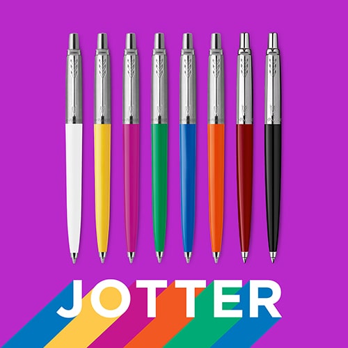 Riduci l’impatto ambientale e promuovi il tuo brand con la Penna Parker Jotter Recycled