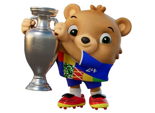 mascotte Campionato Europeo di Calcio EURO 2024