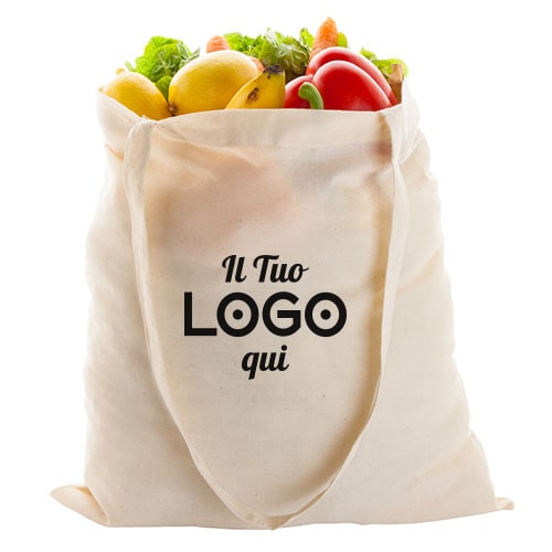 Shopping bag personalizzate con manici lunghi