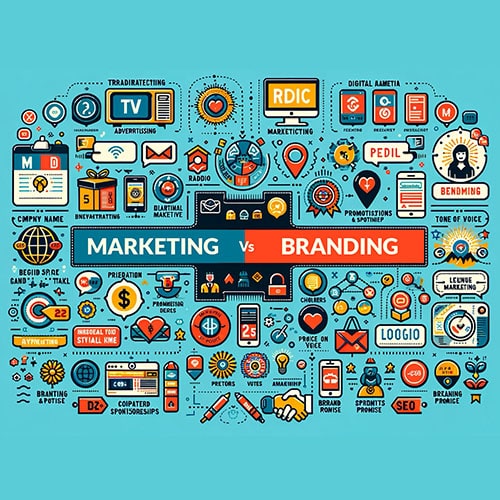 Marketing vs Branding: Sfrutta i Gadget Promozionali Personalizzati per Costruire un Brand Forte