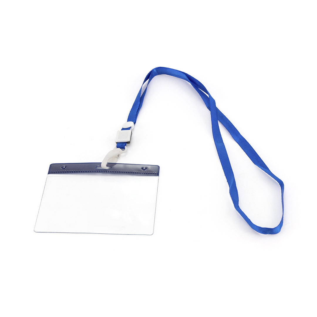 Lanyard porta badge personalizzabile con bustina