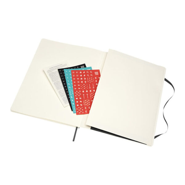 Blocco note 12 mesi formato XL con copertina morbida Moleskine