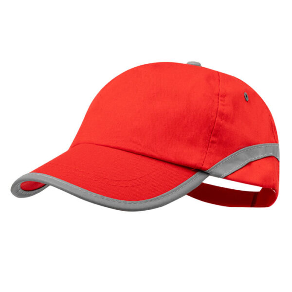 Cappellino personalizzato con LOGO e striscia riflettente
