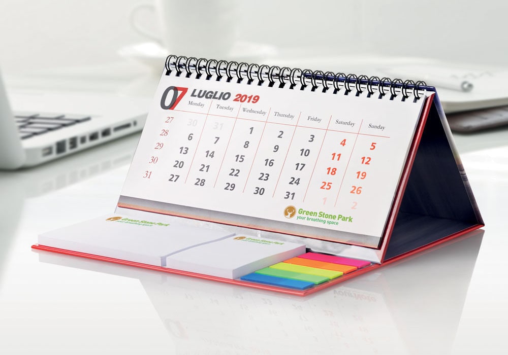 Calendario da Tavolo Personalizzato CAL002