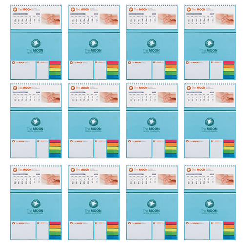 250 Calendari da tavolo personalizzati 2025 per Ogni Progetto Grafico