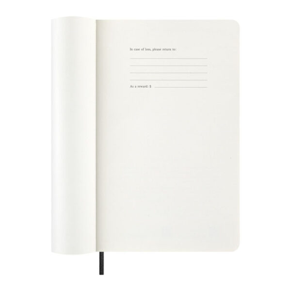 Agenda Moleskine personalizzabile giornaliera 12 mesi con copertina morbida