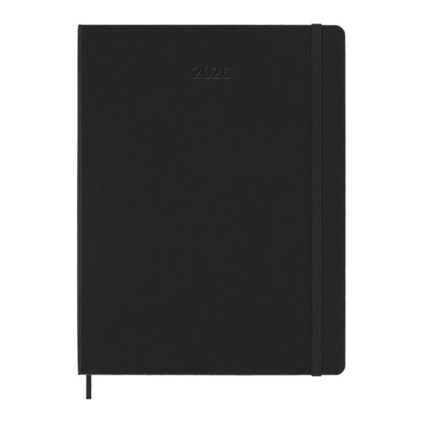 agenda moleskine personalizzabile settimanale 12 mesi xl con copertina rigida 10795090
