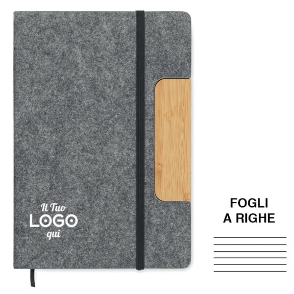 Block Notes A5 personalizzabile reggi telefono