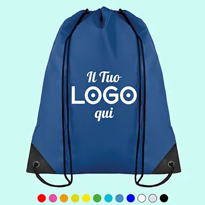 Gadget Promozionali Economici - sacche zaino personalizzate con logo