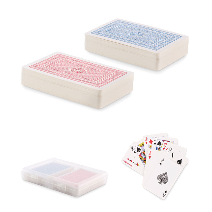 Set 2 mazzi carte da gioco classiche