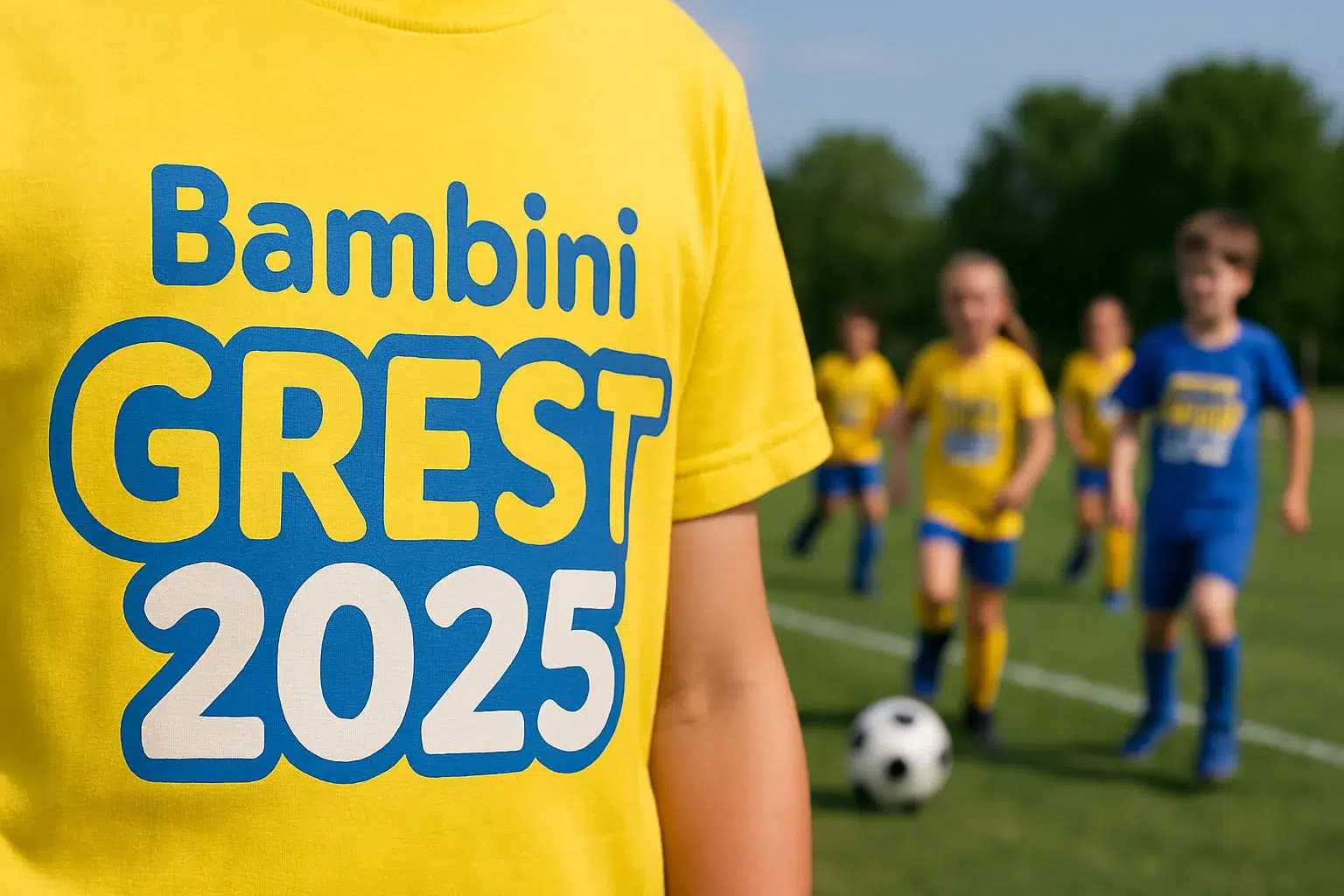 GREST 2025 magliette personalizzate stampa logo