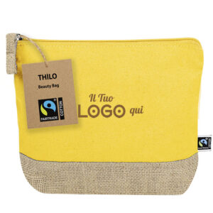 Necessaire beauty case Fairtrade personalizzabile con logo