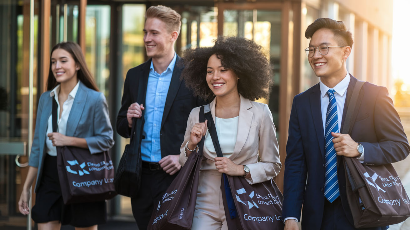 borse personalizzate economiche con logo aziendale