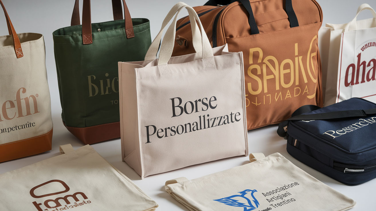 borse personalizzate logo