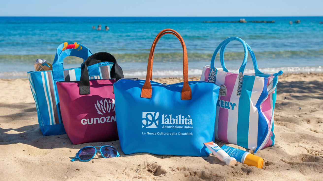 borse personalizzate mare da spiaggia