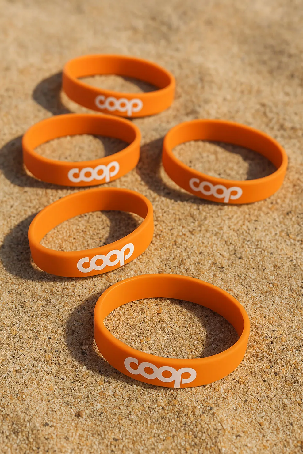 Braccialetti in silicone personalizzati con logo