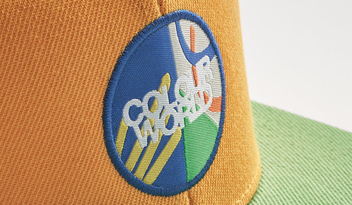 cappellini personalizzati con Toppa in tessuto