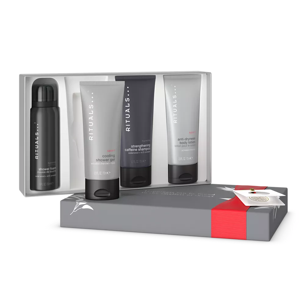 Cofanetti RITUALS personalizzati HOMME