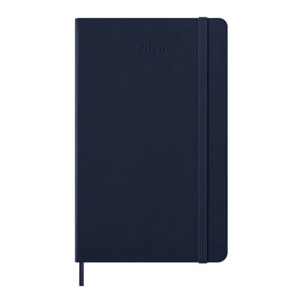 Agenda giornaliera 12 mesi con copertina rigida Moleskine Personalizzabile con Logo
