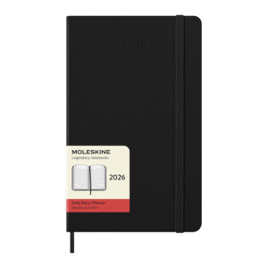 Agenda giornaliera 12 mesi con copertina rigida Moleskine Personalizzabile con Logo