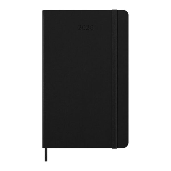 Agenda giornaliera 12 mesi con copertina rigida Moleskine Personalizzabile con Logo